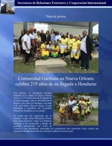 Comunidad Garífuna en Nueva Orleans celebra 219 años de su