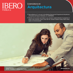 Arquitectura - Universidad Iberoamericana Puebla