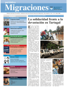 periódico Nº 9 en PDF - Dirección Nacional de Migraciones