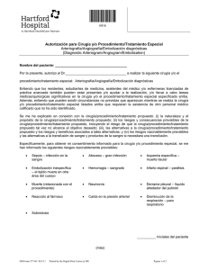 Authorization for Surgery and/or Special Procedure/Treatment