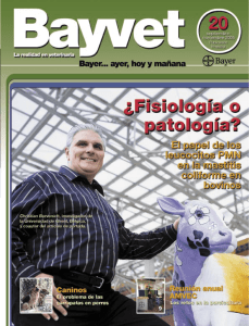 Revista Bayvet No. 20 - Bayer Sanidad Animal México