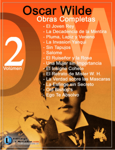 WILDE, Oscar – Obras Completas Vol. 2