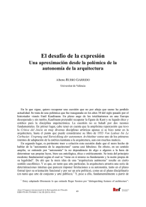 El desafío de la expresión - Red española de Filosofía