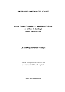 Juan Diego Donoso Troya - Repositorio Digital USFQ