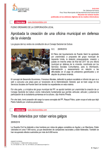 resumen de prensa - Ayuntamiento de Puente Genil