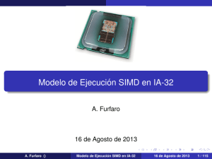 Modelo SIMD (Alejandro Furfaro)