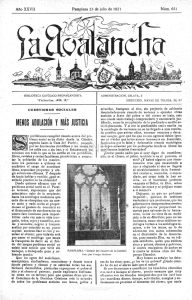 La Avalancha : revista ilustrada. Año 27, n. 631 [ie 633] (23 julio 1921)