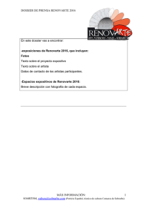 dossier prensa_renovarte_2016