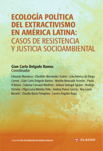 Ecologia Politica del Extractivismo en América Latina