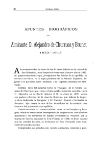 Almirante D. Alejandro de Churruca y Brunet