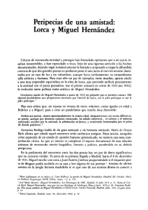 pdf Peripecias de una amistad: Lorca y Miguel Hernández / Juan