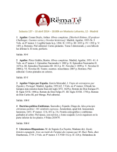 Subasta 137 – 10 abril 2014 – 18:00h en Modesto