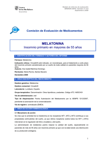melatonina - El Comprimido