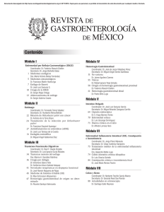 Contenido - Revista de Gastroenterología de México