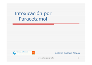 Intoxicación por Paracetamol