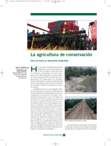 La agricultura de conservación Jesús A. Gil Ribes / Emilio