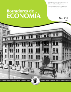 Acelerador Financiero y Ciclos Económicos en Colombia
