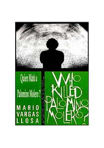¿Quién mató a Palomino Molero? - Colegio Hermanos Carrera de