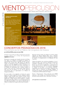 VientoPercusión nº 3 - Conservatorio Profesional de Música de