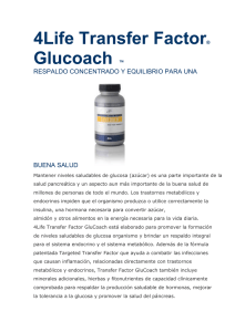 4Life Transfer Factor® Glucoach