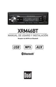 XRM46BT - Dual Electronics