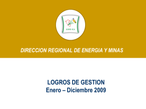 Diapositiva 1 - Gobierno Regional de Ica