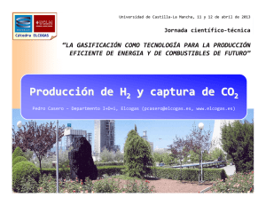 La producción de H - Universidad de Castilla