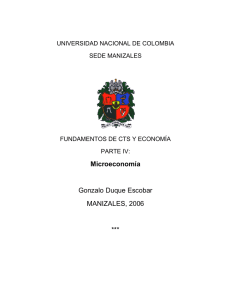 Microeconomía - Universidad Nacional de Colombia