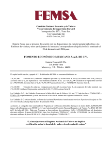 FEMSA Reporte Anual 2006