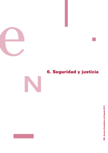 Seguridad y justicia - Instituto Nacional de Estadistica.