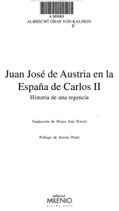 Juan José de Austria en la España de Carlos II