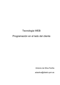 Manual de lenguajes de programacion del lado del cliente