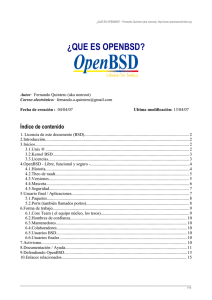¿que es openbsd? - OpenBSD COLOMBIA