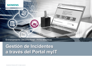 Gestión de Incidentes a través del Portal myIT_FAQs