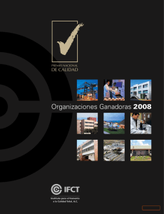 Organizaciones Ganadoras 2008