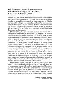 Inés de Hinojosa. Historia de una transgresora Isabel Rodríguez