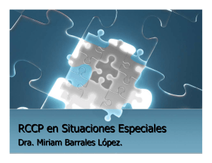 RCCP en Situaciones Especiales