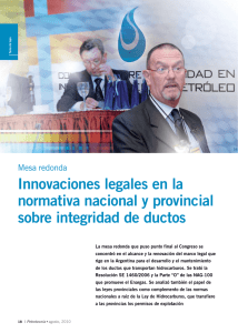 Innovaciones legales en la normativa nacional y provincial sobre