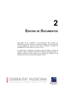 2 edición de documentos