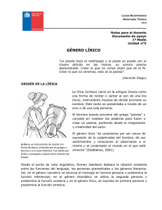 1ºMedio-Leng.-Unidad nº5-Género lírico-Guía Alumnos II-2014