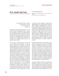 Prof. Amado Saúl Cano