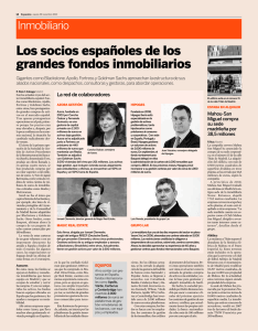 Los socios españoles de los grandes fondos inmobiliarios