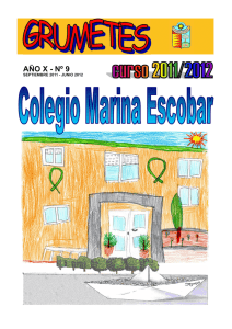 AÑO X - Nº 9 - CEIP Marina Escobar