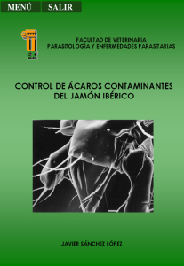 3.4 control de ácaros del jamón - Biblioteca UEX