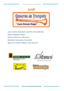 Jurad0 - Curso Internacional de Música Ciudad de Astorga