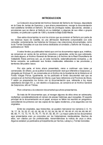 Colección Documental del Archivo General del Señorío de Vizcaya. IN