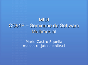 MIDI CC61P – Seminario de Software Multimedial - U