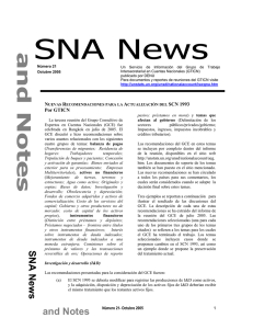 SNA News and Notes, 21 (Octubre 2005)