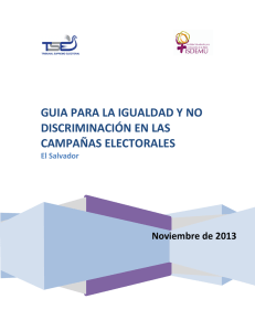 guia para la igualdad y no discriminación en las campañas electorales