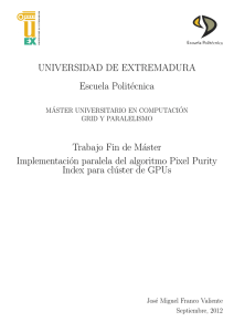 UNIVERSIDAD DE EXTREMADURA Escuela Politécnica
